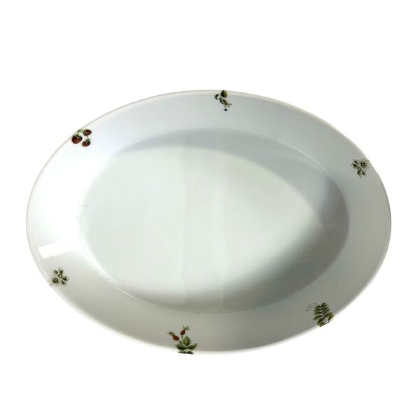 Wedgwood Vintage 1997 "Fleur" 11.5" Oval Baker/Vegetable Serving Dish-Excellent! - Picture 3 of 5